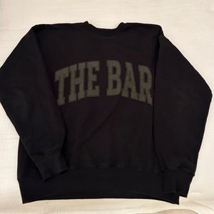 The Bar Varsity Sweatshirt